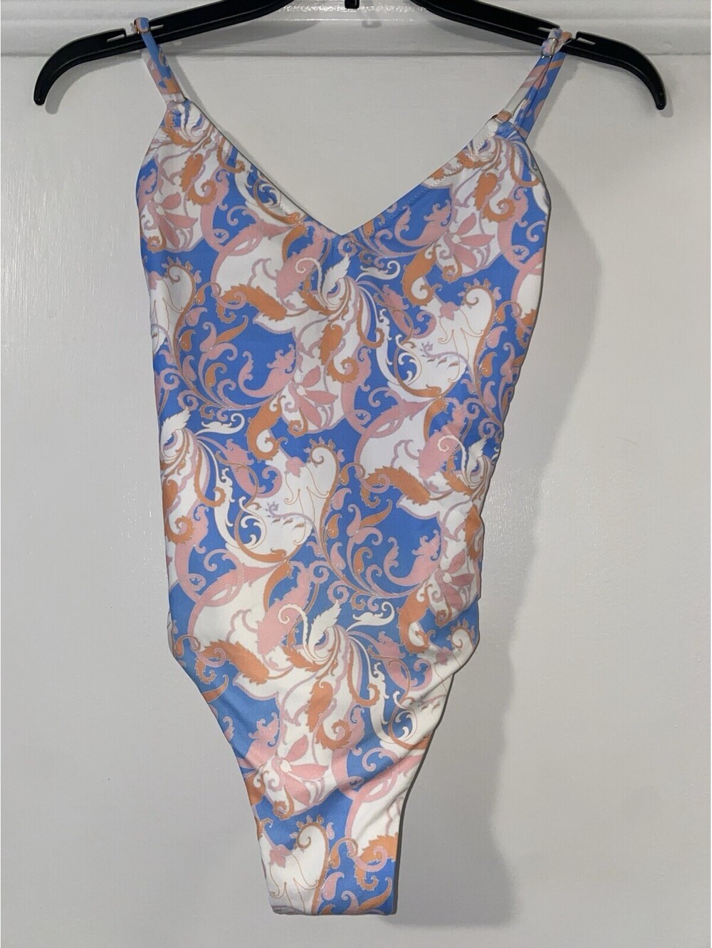 Melissa Odabash Bora Bora Baroque Blush Swimsuit Size US 2